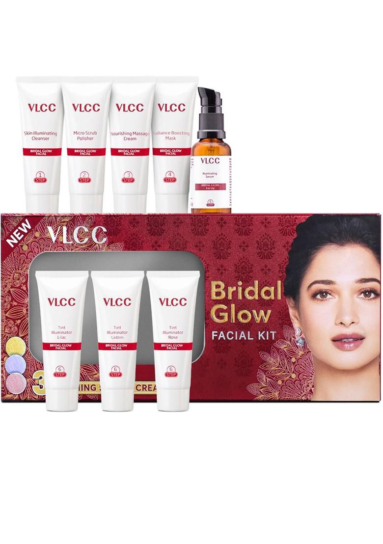 Vlcc Bridal Glow Facial Kit With Niacinamide Vitamin C 147 G