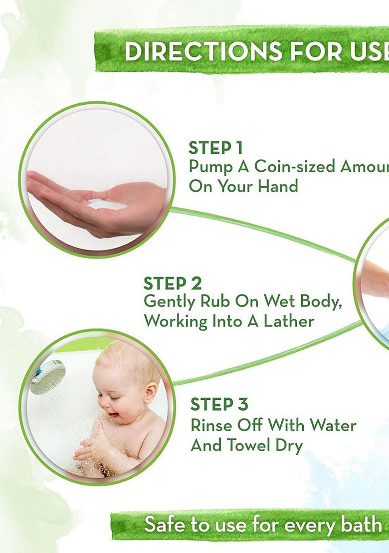 Mamaearth Milky Soft Body Wash For Babies With Oats Milk Calendula 400 Ml