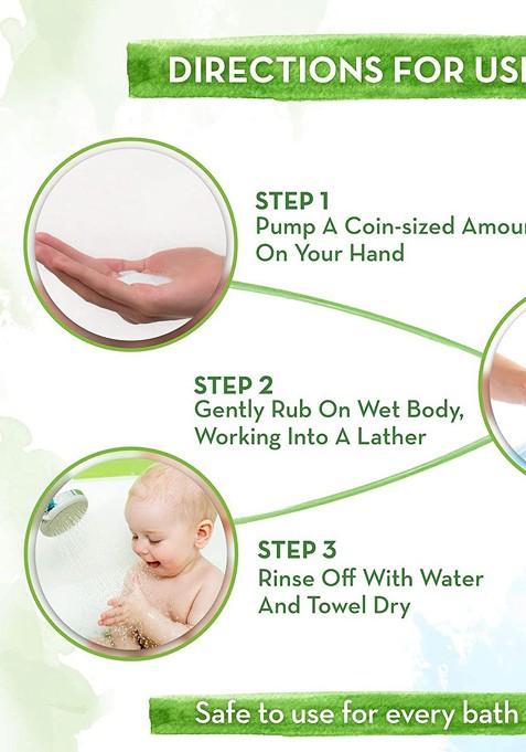 Mamaearth Milky Soft Body Wash For Babies With Oats Milk Calendula 400 Ml