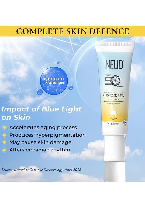 Neud Velvety Matte Priming Sunscreen Spf 50 With Vitamin E G