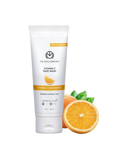 The Man Company Men Skin Brightening Vitamin C Face Wash 50Ml