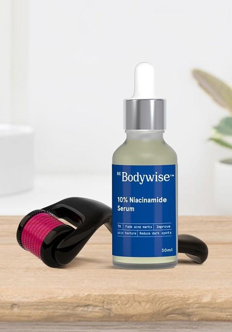 Be Bodywise Set Of Niacinamide Face Serum For Fading Dark Spots Roller