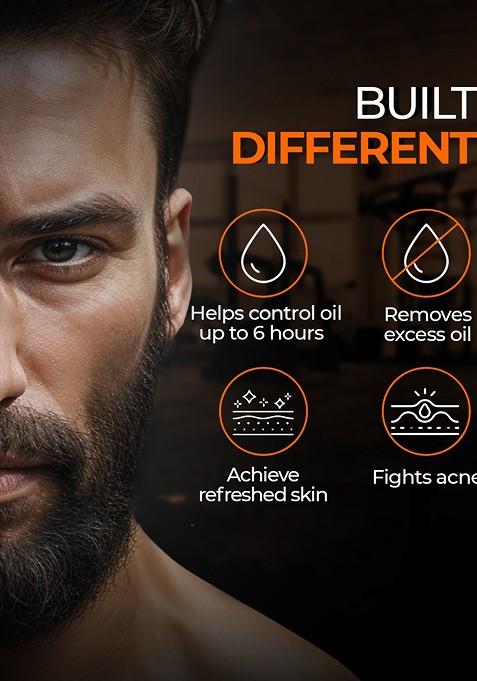 Beardo Men Sport Deep Cleansing Cooling Menthol Oil Control Facewash 100G