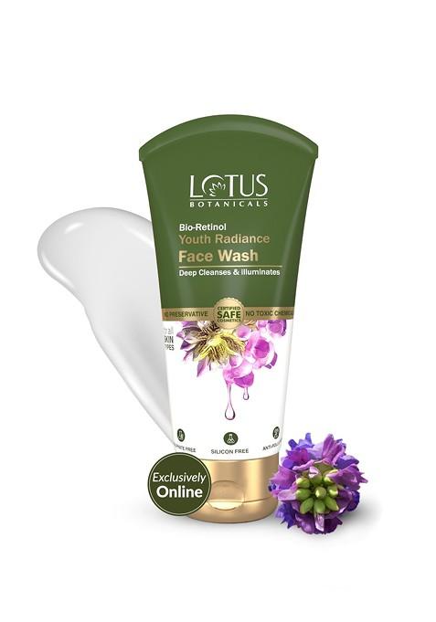 Lotus Botanicals Bio Retinol Anti Ageing Youth Radiance Face Wash 100Ml
