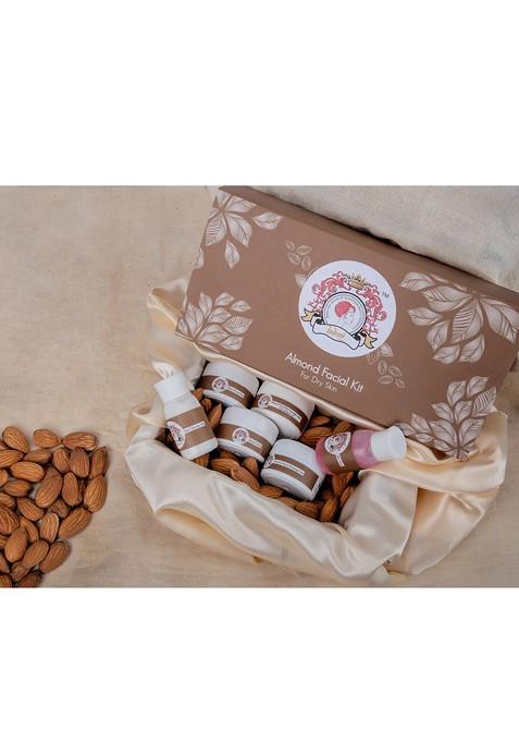 Indrani Cosmetics Women Brown Almond Facial Kit 400 Gm