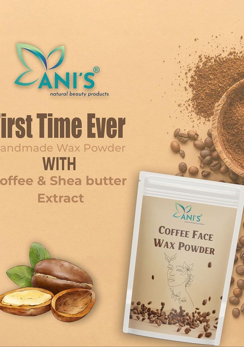 Ani'S Coffee Face Wax Powder For Instant Hair Removal 100G