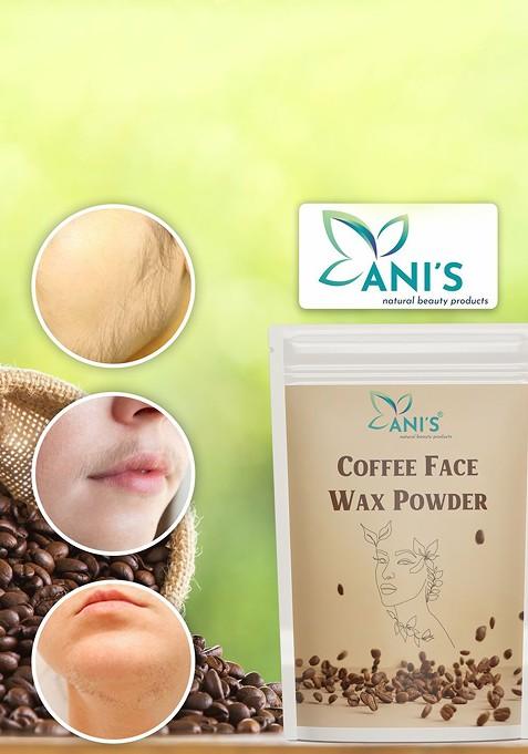 Ani'S Coffee Face Wax Powder For Instant Hair Removal 100G