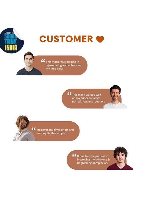 Mintree Farm To Face 5 Step Diy Glow Woah Home Facial Kit 45G