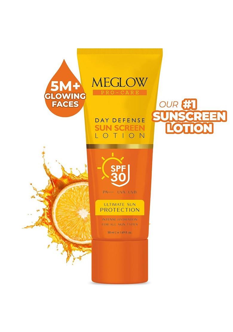 Meglow Pro Care Sunscreen Face Body Lotion Spf 30 Pa 50Ml