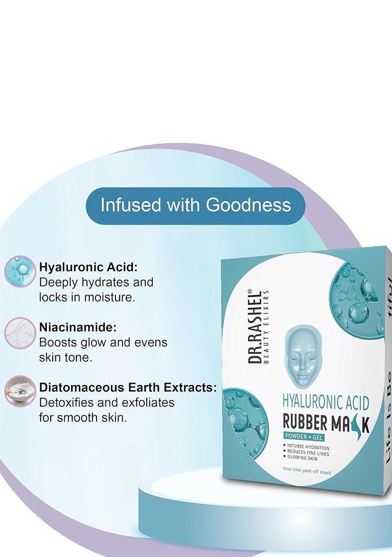 Dr Rashel Hyaluronic Acid Rubber Face Mask Powder 120 G
