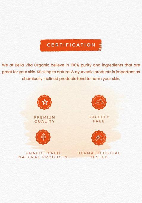 Bella Vita Organic Vitamin C Glow Face Pack For Skin Brightening Hydration 100 G