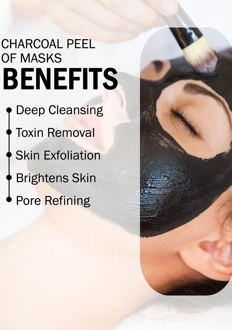7Daysnatural Black Charcoal Peel Off Mask For Face 100Ml