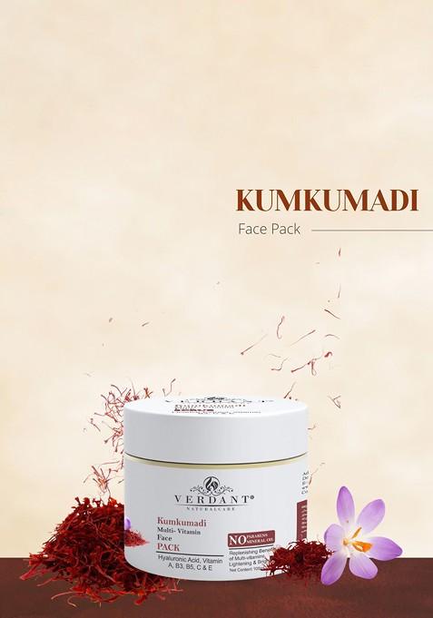 Verdant Natural Care Kumkumadi Multi Vitamin Face Pack 100Ml