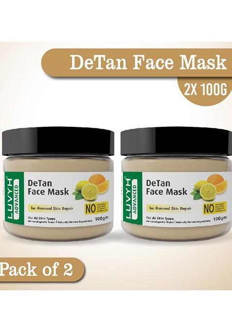 Luvyh Set Of 2 Detan Face Mask 200G