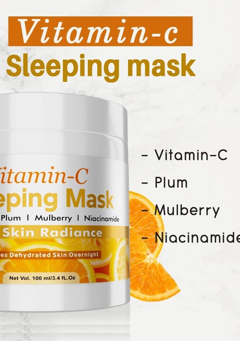 Volamena Vitamin C Sleeping Mask For Restore Dehydrate Skin Overnight 100Ml