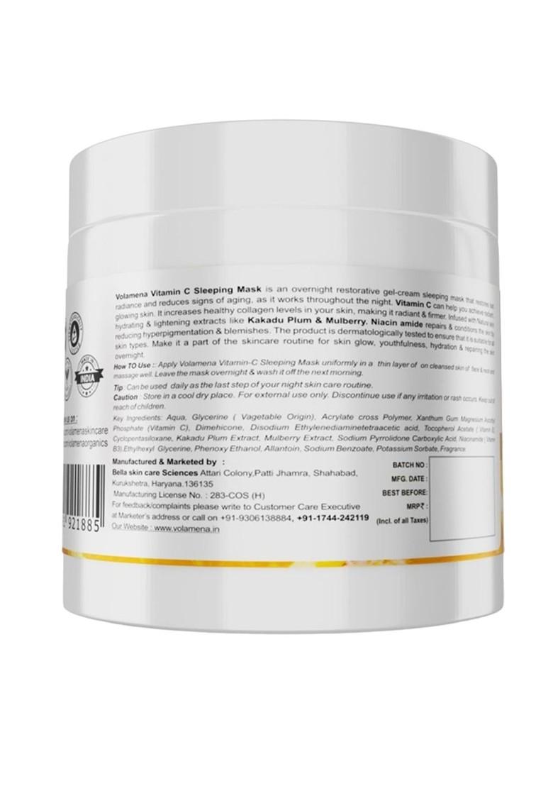 Volamena Vitamin C Sleeping Mask For Restore Dehydrate Skin Overnight 100Ml