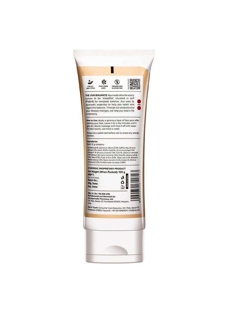 Jiva Kesar Ubtan Face Pack With Turmeric 100G