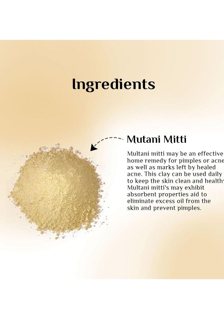 Richfeel Set Of 2 Multani Mitti Clarifying Mud Pack For Acne Prone Skin 100G Each