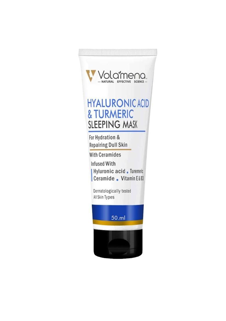 Volamena Hyaluronic Acid Turmeric Sleeping Mask For Hydration Repairing Dull Skin 50Ml