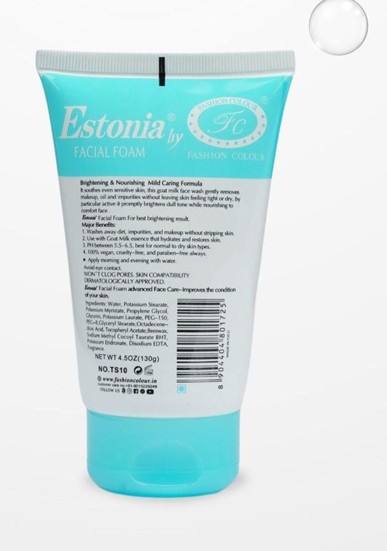 Fashion Colour Estonia Goat Milk Face Wash For Skin Brightening Nourishing 130 Gm