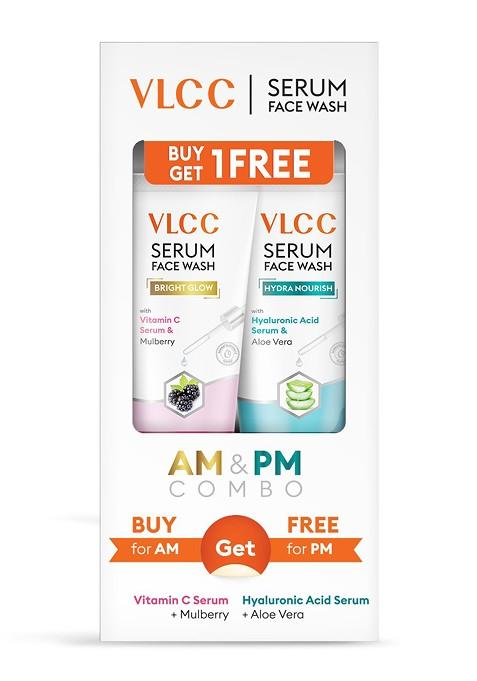 Vlcc Vitamin C Mulberry Serum Facewash For Am Aloe Vera Pm