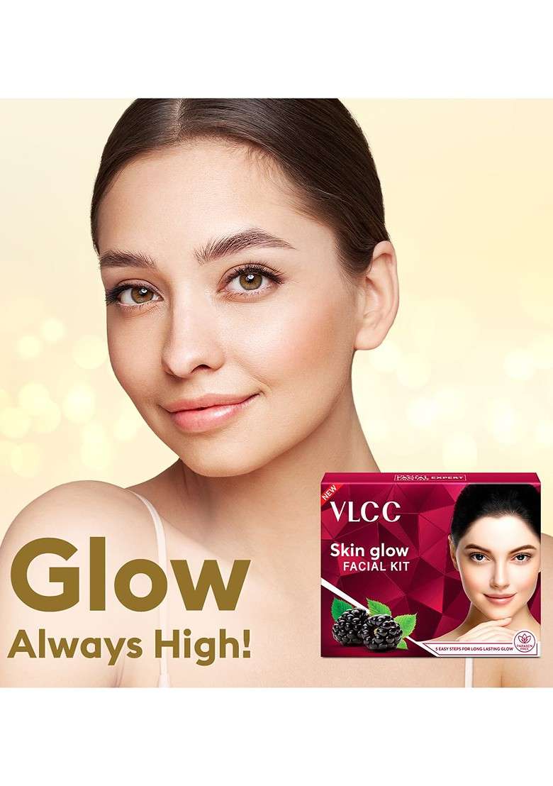 Vlcc Set Of 3 Skin Whitening Tightening Glow Mini Facial Kit 25 G Each - Indya