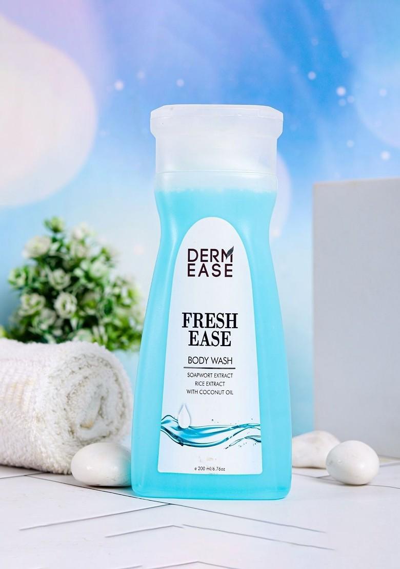 Dermease Fresh Ease Body Wash For Moisturizing With Coconut Oil 200 Ml