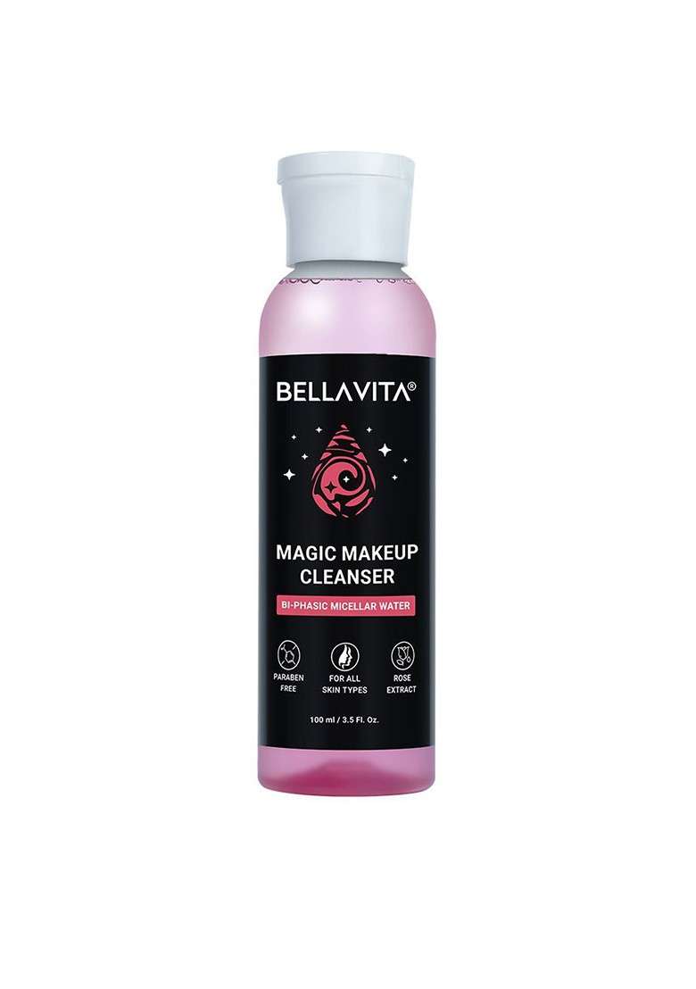 Bella Vita Organic Magic Makeup Cleanser Bi Phasic Micellar Water 100Ml - Indya