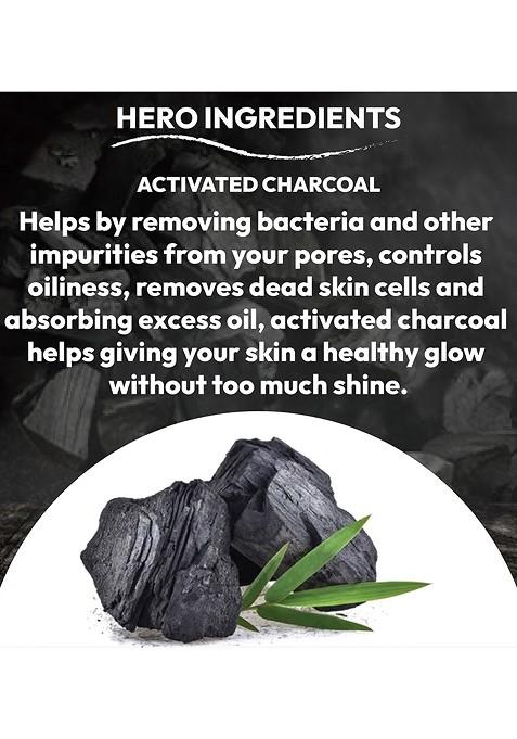 Luvyh Advanced Activated Charcoal Scrub For All Skin Types 100 G