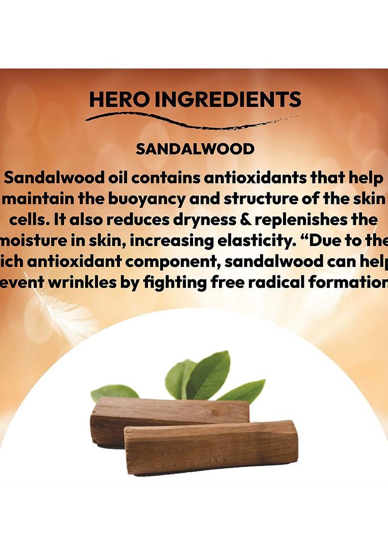 Luvyh Advanced Sandalwood Scrub For Anti Aging Tan Removal 100 G