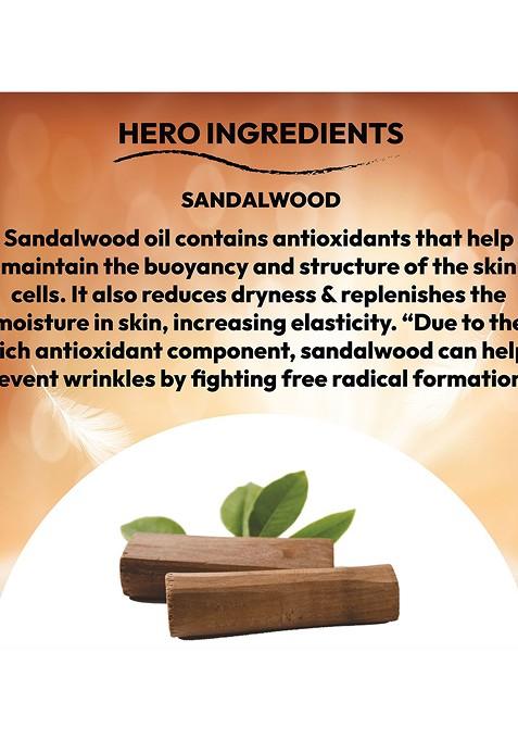 Luvyh Advanced Sandalwood Scrub For Anti Aging Tan Removal 100 G