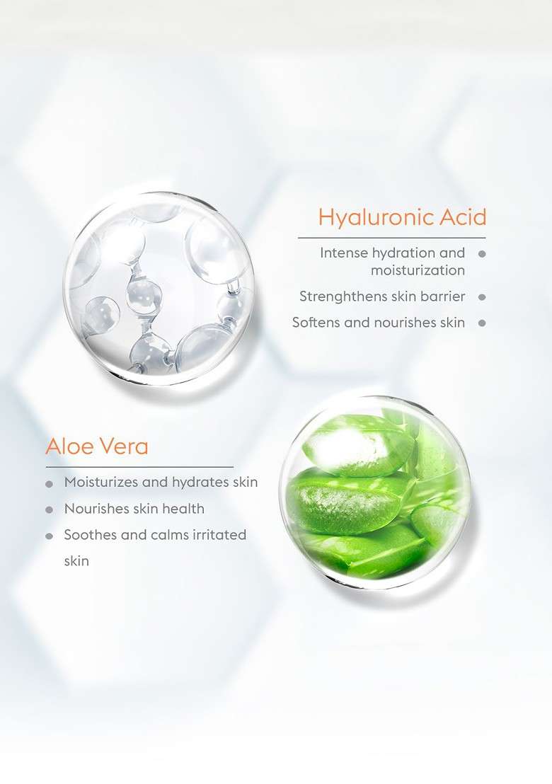 Vlcc Hydra Nourish Serum Face Wash With Hyaluronic Acid Aloe Vera 100Ml - Indya