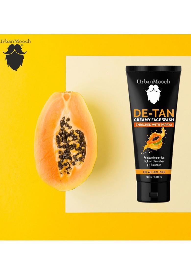 Urbanmooch Men De Tan Face Wash 100 Ml