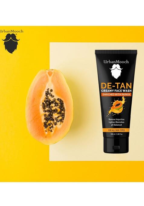 Urbanmooch Men De Tan Face Wash 100 Ml
