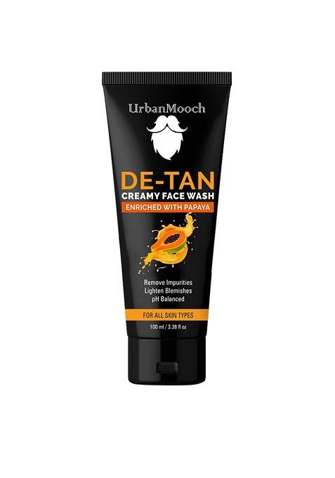 Urbanmooch Men De Tan Face Wash 100 Ml