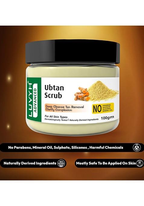 Luvyh Advanced Deep Cleanse Tan Removal Ubtan Scrub 100 G