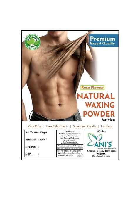 Ani'S Aloevera Natural Waxing Powder For Men 100G