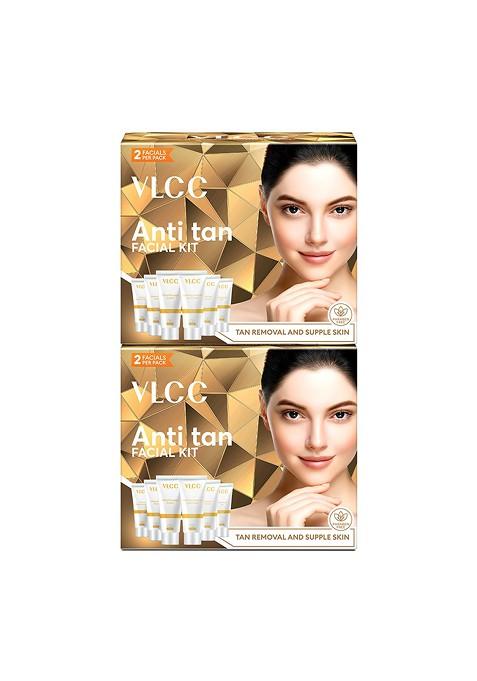 Vlcc Set Of 2 Anti Tan Single Facial Kit