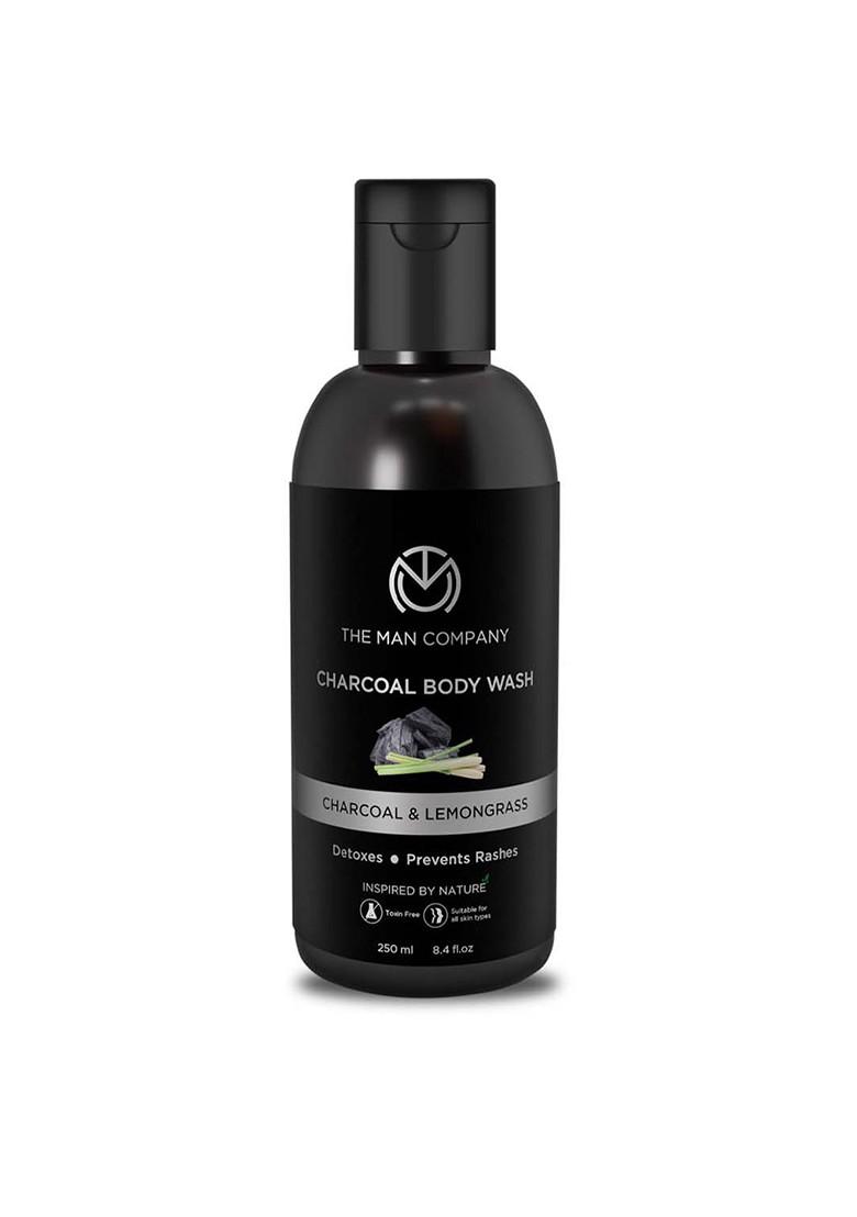The Man Company Lemongrass Cinnamon Charcoal Body Wash 250 Ml