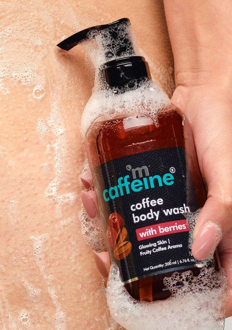 Mcaffeine Set Of 2 Coffee Body Wash With Berries For Glowing Skin 200Ml Each - Indya