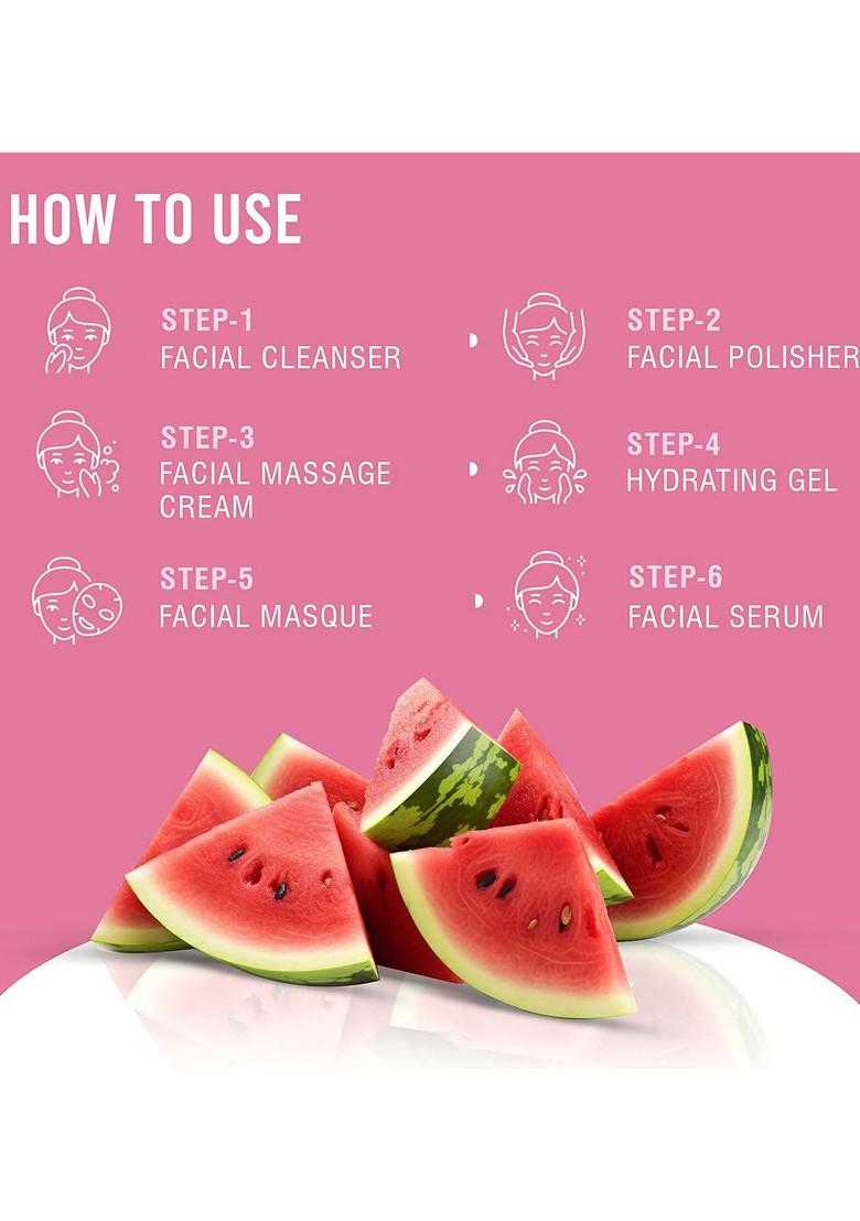Glamveda Set Of 2 Watermelon Collagen Facial Kit 40Gm Each