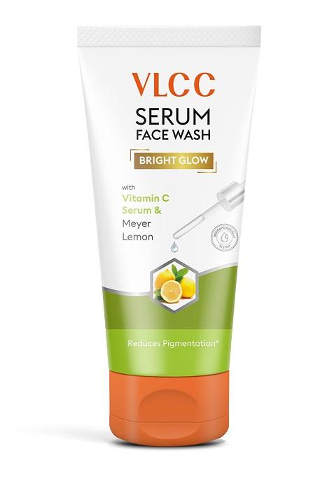 Vlcc Bright Glow Serum Face Wash With Vitamin C Meyer Lemon 100Ml