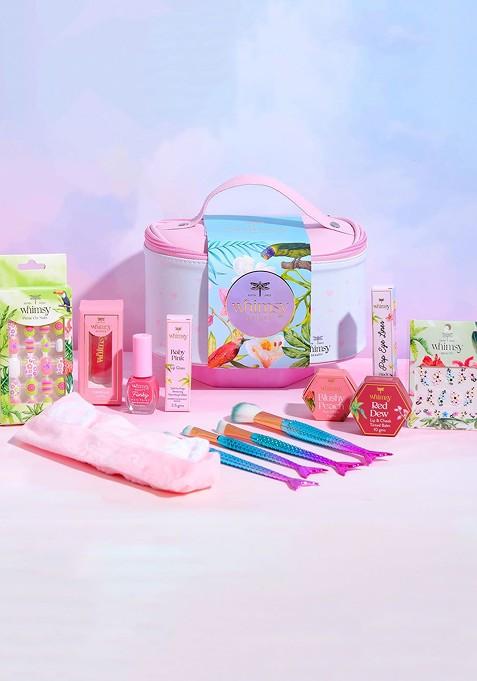 Whimsy Beauty Set Of 13 Safe Organic Unicorn Teen Travel Kit