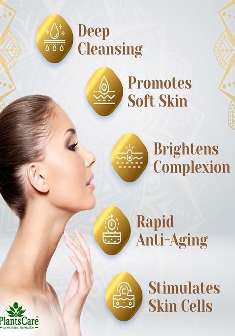 Plantscare Radiance Gold Pure Facial Kit 525 G