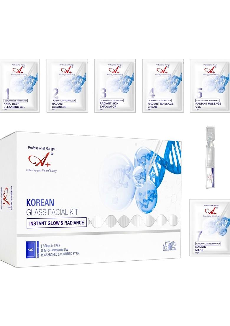 A Professional Range Korean Glass Monodose Facial Kit