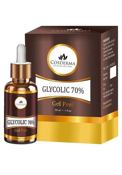 Cosderma Glycolic 70 Gel Peel With Tea Tree Extract 30 Ml