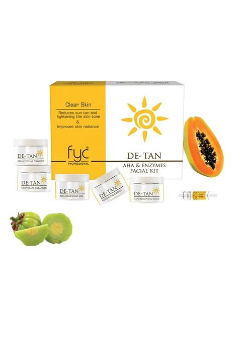 Fyc Professional 6 Step De Tan Aha Enzymes Facial Kit 260 G