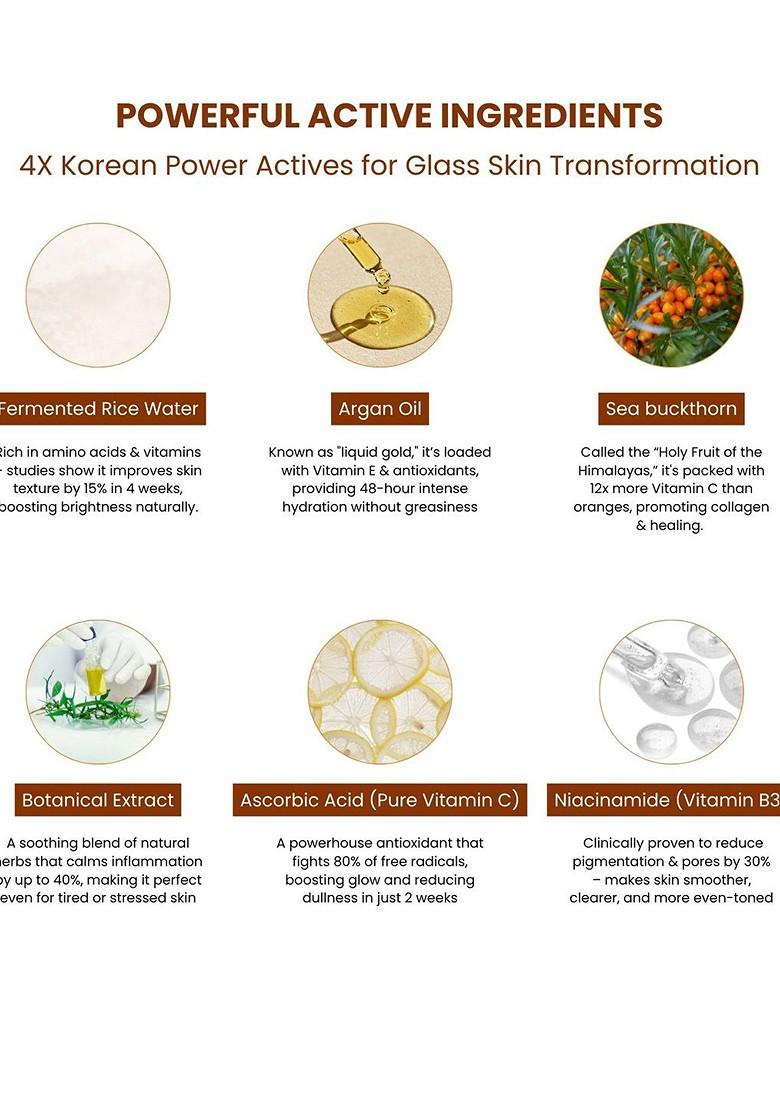 A Professional Range Dtan Facial Kit With Korean Glass Shine 250 G