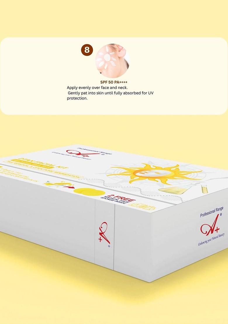 A Professional Range Dtan Facial Kit With Korean Glass Shine 250 G