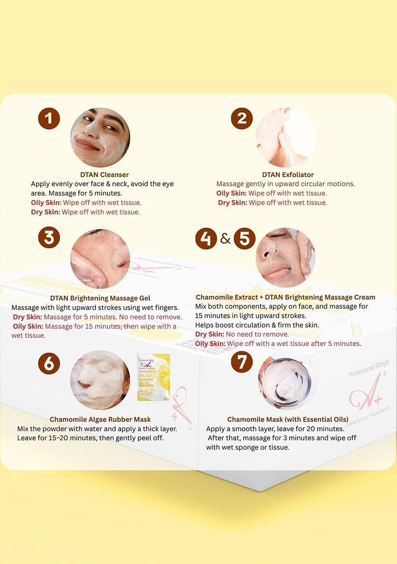 A Professional Range Dtan Facial Kit With Korean Glass Shine 250 G